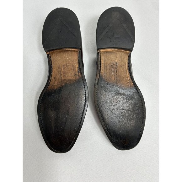 Men's Vintage Allen Edmonds Park Avenue Cap Toe Derby in Merlot - Sz 10.5D - Picture 5 of 9